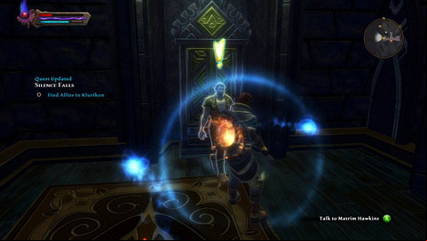 Inside a hospital in Mel Senshir talk to Matrim Hawkins - Cursewood - p. 1 | Side missions - Side missions - Kingdoms of Amalur: Reckoning Game Guide & Walkthrough