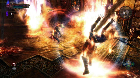 During the fight first try to kill a group of Jottun - The Keening | Side missions - Side missions - Kingdoms of Amalur: Reckoning Game Guide & Walkthrough