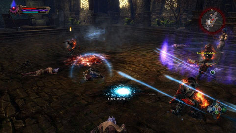 The opponent is not really strong, but will be ed by a group of Tuatha attacking from behind you - Drowned Forest - p. 3 | Side missions - Side missions - Kingdoms of Amalur: Reckoning Game Guide & Walkthrough