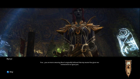 When you take most of the enemys HP, the fight will be over - Drowned Forest - p. 3 | Side missions - Side missions - Kingdoms of Amalur: Reckoning Game Guide & Walkthrough