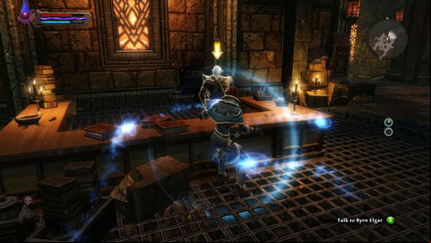 After opening the bars, go to Byrn for further instructions - Caeled Coast - p. 4 | Side missions - Side missions - Kingdoms of Amalur: Reckoning Game Guide & Walkthrough