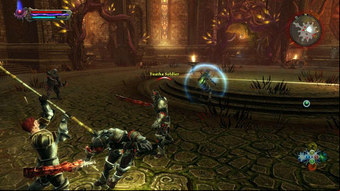 Once you get inside, a large Tuatha squad will attack you - Caeled Coast - p. 5 | Side missions - Side missions - Kingdoms of Amalur: Reckoning Game Guide & Walkthrough