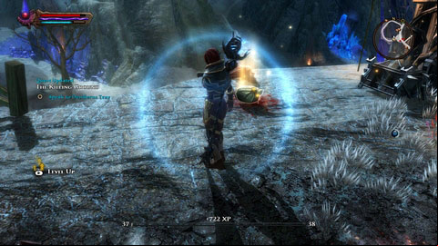 While he leads the attack, you have to get to the top of the canyon and kill a mage standing there M13(3) - Shadow | Side missions - Side missions - Kingdoms of Amalur: Reckoning Game Guide & Walkthrough
