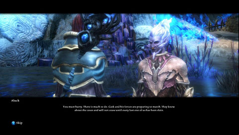 In the place called Ashmor M14(1) youll meet Aluck, who will order you to kill leader of Tuatha, Gask - Twilight - p. 1 | Side missions - Side missions - Kingdoms of Amalur: Reckoning Game Guide & Walkthrough