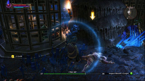 A corpse of the man can be found in the west part of the mine - Twilight - p. 2 | Side missions - Side missions - Kingdoms of Amalur: Reckoning Game Guide & Walkthrough