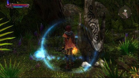 Youll find this stone in a small forest in the northern part of Drowned Forest - Winter - p. 1 | Detyre, Klurikon and Alabastra Lorestones - Lorestones - Kingdoms of Amalur: Reckoning Game Guide & Walkthrough
