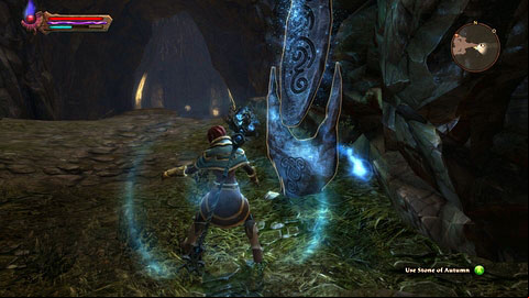 The recording is located in the same undergrounds as the previous stone, but youll find it only after ing through entire tunnel - Fall | Detyre, Klurikon and Alabastra Lorestones - Lorestones - Kingdoms of Amalur: Reckoning Game Guide & Walkthrough