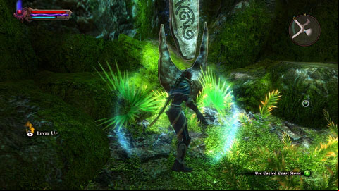 The recording is located next to the road connecting the northern and the southern parts of Caeled Coast - Caeled Coast | Detyre, Klurikon and Alabastra Lorestones - Lorestones - Kingdoms of Amalur: Reckoning Game Guide & Walkthrough