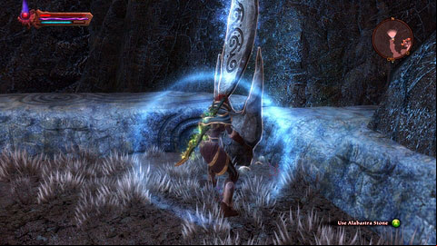 Youll find the stone west from Camp Moondown, in northern part of High Fulgen - Alabastra | Detyre, Klurikon and Alabastra Lorestones - Lorestones - Kingdoms of Amalur: Reckoning Game Guide & Walkthrough