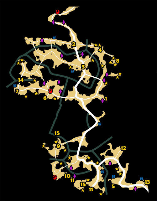 1 - Damalroc - M11 - Caeled Coast | Maps - Maps - Kingdoms of Amalur: Reckoning Game Guide & Walkthrough