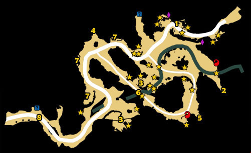 1 - Camp Moondown - M12 - High Fulgen | Maps - Maps - Kingdoms of Amalur: Reckoning Game Guide & Walkthrough