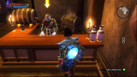 Agree and afterwards take the letter to the innkeeper at The Raven in Mel Aglir M4(5) - Kandrian I - p.1 | Side missions - Side missions - Kingdoms of Amalur: Reckoning Game Guide & Walkthrough