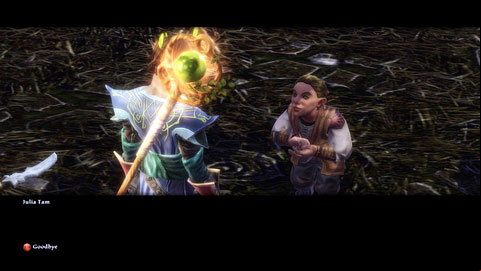 The girl can be found inside Caer Tosai in the south M3(4) - Kandrian I - p.2 | Side missions - Side missions - Kingdoms of Amalur: Reckoning Game Guide & Walkthrough