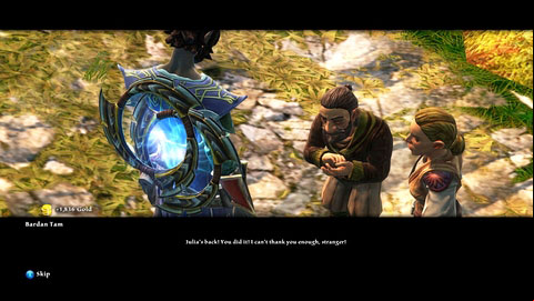 Speak to her and afterwards return to her father to collect your prize - Kandrian I - p.2 | Side missions - Side missions - Kingdoms of Amalur: Reckoning Game Guide & Walkthrough