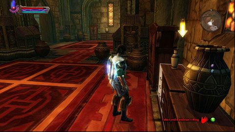 The item can be found inside the wardrobe inside its owners bedroom - Kandrian II | Side missions - Side missions - Kingdoms of Amalur: Reckoning Game Guide & Walkthrough