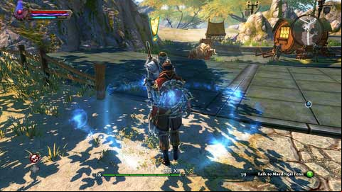 Nearby the Moon Camp you will meet a man named Meadrigal Fenn M5(5), who will ask you to retrieve 5 bottles of Bogstaunch - Tywili Coast - p.1 | Side missions - Side missions - Kingdoms of Amalur: Reckoning Game Guide & Walkthrough