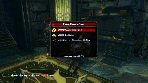 Unfortunately Ebsol sometimes might disappear after going through the door, so its worth to save you game right after seeing him - Tywili Coast - p.1 | Side missions - Side missions - Kingdoms of Amalur: Reckoning Game Guide & Walkthrough