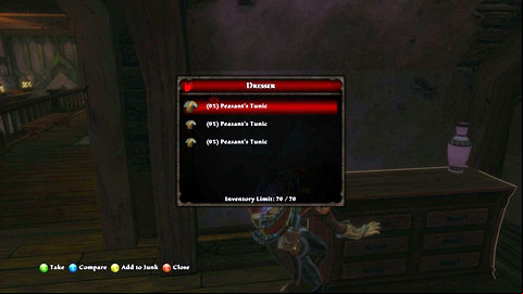 The tunics can be found in various places throughout Amalur - Tywili Coast - p.3 | Side missions - Side missions - Kingdoms of Amalur: Reckoning Game Guide & Walkthrough