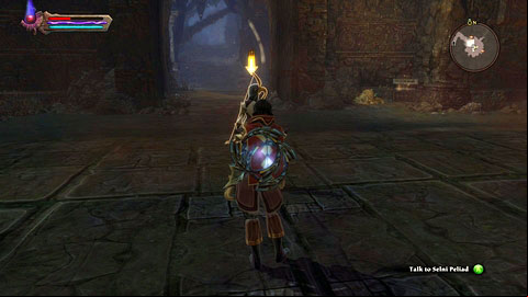 The woman is waiting for you at the Lower Tunnels M6(13) - Rathir - p.1 | Side missions - Side missions - Kingdoms of Amalur: Reckoning Game Guide & Walkthrough