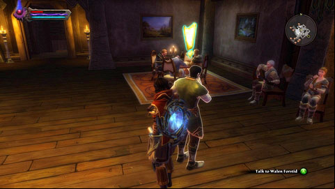 Inside the Seafoam Tavern, speak to Walen Forstid - Rathir - p.1 | Side missions - Side missions - Kingdoms of Amalur: Reckoning Game Guide & Walkthrough