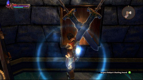 He will tell you that he keeps his sword in a nearby chamber - Rathir - p.2 | Side missions - Side missions - Kingdoms of Amalur: Reckoning Game Guide & Walkthrough