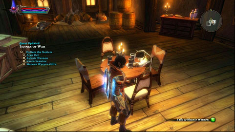 Ruhnir Wenson is waiting at one of the Wending Houses M6(12) - Rathir - p.2 | Side missions - Side missions - Kingdoms of Amalur: Reckoning Game Guide & Walkthrough