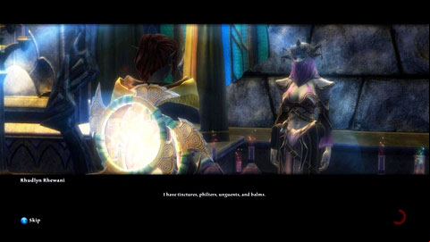 The woman will send you to the alchemist in Lower City M6(6) - Rathir - p.3 | Side missions - Side missions - Kingdoms of Amalur: Reckoning Game Guide & Walkthrough