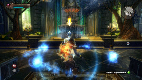 Having filled the amphora, return to the priestess to receive another task - Rathir - p.4 | Side missions - Side missions - Kingdoms of Amalur: Reckoning Game Guide & Walkthrough