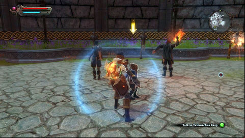When it dies, you will be able to return to Telemachus to collect your prize - Rathir - p.4 | Side missions - Side missions - Kingdoms of Amalur: Reckoning Game Guide & Walkthrough