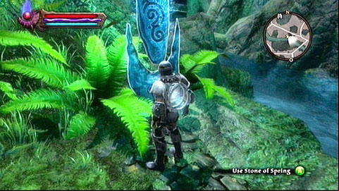 Right beside the shore of the river going through the middle of Odarath I - Kingdoms of Amalur Reckoning: Spring, Dalentarth - Lorestones - Lorestones - Kingdoms of Amalur: Reckoning Game Guide & Walkthrough