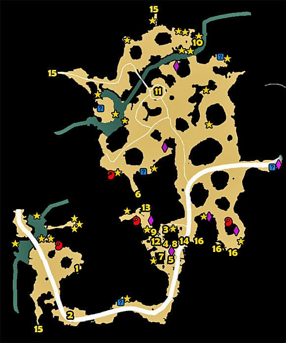 1 - Kingdoms of Amalur Reckoning: Odarath I, Odarath II - Maps - Maps - Kingdoms of Amalur: Reckoning Game Guide & Walkthrough