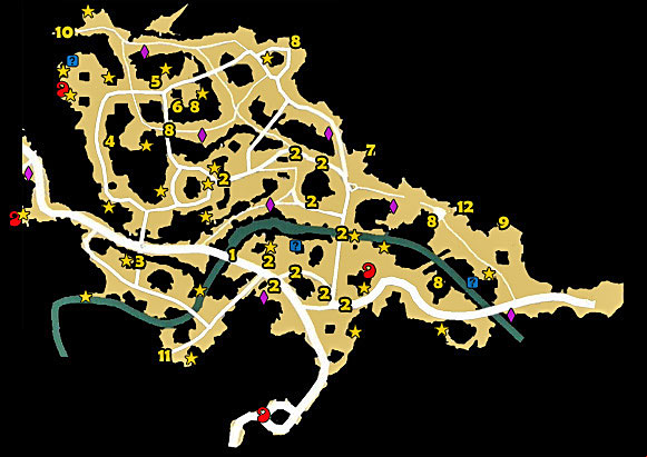 2 - Kingdoms of Amalur Reckoning: Glendara, Lorca-Rane - Maps - Maps - Kingdoms of Amalur: Reckoning Game Guide & Walkthrough
