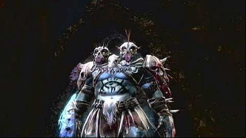 Behind one of them you will have to fight the Ettin War Priest - Kingdoms of Amalur Reckoning: Into the Light - Walkthrough - Walkthrough - Kingdoms of Amalur: Reckoning Game Guide & Walkthrough