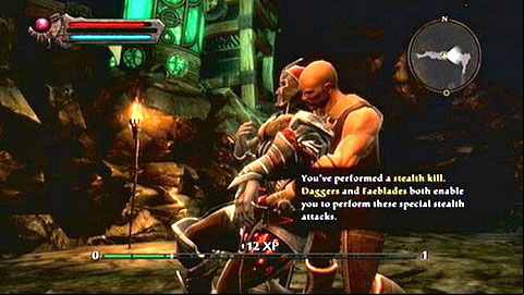 At some point you will receive info about sneaking - Kingdoms of Amalur Reckoning: Well of Souls - Walkthrough - Walkthrough - Kingdoms of Amalur: Reckoning Game Guide & Walkthrough
