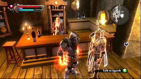 Agarth awaits you on the Didenhil tavern M3(6) - Kingdoms of Amalur Reckoning: The Hunters Hunted - Walkthrough - Walkthrough - Kingdoms of Amalur: Reckoning Game Guide & Walkthrough