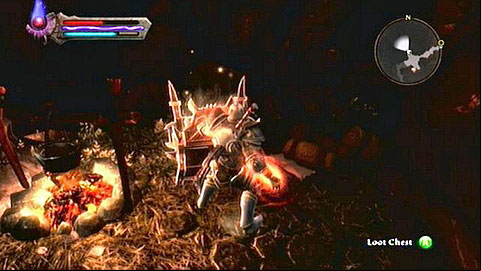 Before leaving the dungeon with him and ending the mission, Id recommend searching the second part of the cave - Kingdoms of Amalur Reckoning: The Hunters Hunted - Walkthrough - Walkthrough - Kingdoms of Amalur: Reckoning Game Guide & Walkthrough