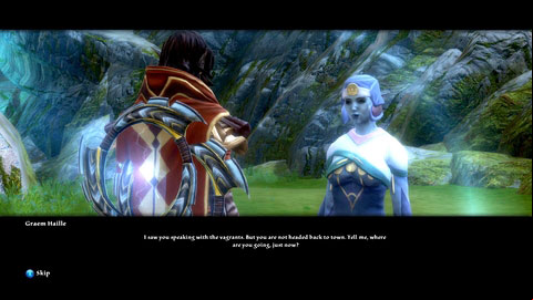 Before heading there, you will once again meet the priestess - Galafor/Acatha - p.2 | Side missions - Side missions - Kingdoms of Amalur: Reckoning Game Guide & Walkthrough