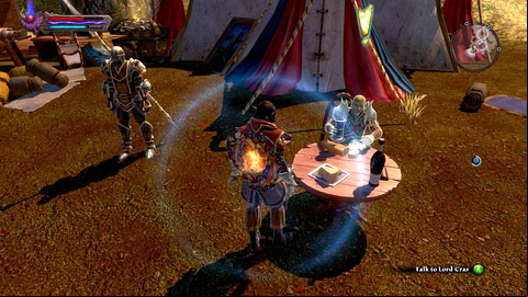 In the New Culn village M8(3) you will come across Lord Cras - Forsaken Plain I - p.1 | Side missions - Side missions - Kingdoms of Amalur: Reckoning Game Guide & Walkthrough