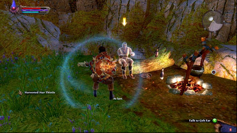 Regardless of who gives you this mission, you need to head to the north-west corner of Cradle of Summer, where the second thief - Gelt Far - is waiting for you M10(3) - Forsaken Plain II | Side missions - Side missions - Kingdoms of Amalur: Reckoning Game Guide & Walkthrough