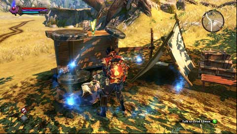 At the suburbs of Emaire you can meet with the refugee leader Elrod Edman M9(11) - Forsaken Plain II | Side missions - Side missions - Kingdoms of Amalur: Reckoning Game Guide & Walkthrough