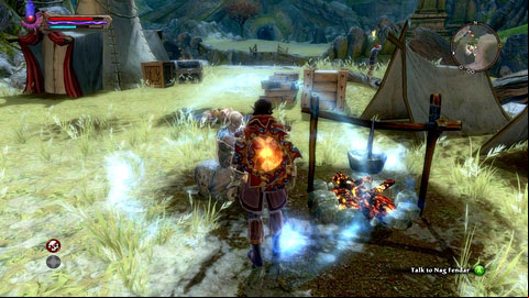 Nag Fendar spies at the Refugee Camp M8(1) - Forsaken Plain II | Side missions - Side missions - Kingdoms of Amalur: Reckoning Game Guide & Walkthrough