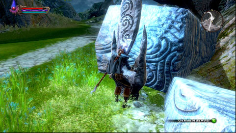 Between the ruin fragments, south of the age to the Forsaken Plains - The Wolds | Plains of Erathell Lorestones - Lorestones - Kingdoms of Amalur: Reckoning Game Guide & Walkthrough