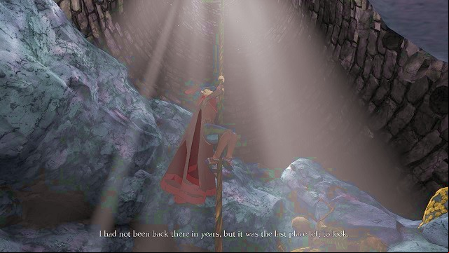 There is no return. - The underground - The Magic Mirror - Kings Quest - Game Guide and Walkthrough