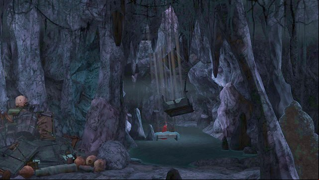 Time for a little nap. - The underground - The Magic Mirror - Kings Quest - Game Guide and Walkthrough