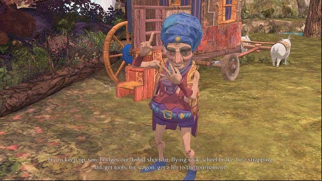 Consider it done. - The merchant - Tournament of Hopeful Knights - Kings Quest - Game Guide and Walkthrough