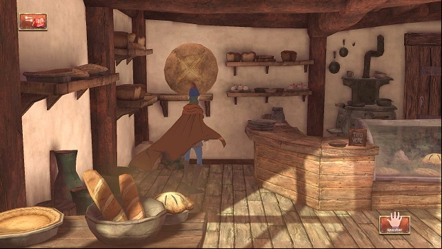 How about a loaf of stale bread? - The merchant - Tournament of Hopeful Knights - Kings Quest - Game Guide and Walkthrough