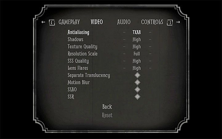 The above pictures show the available graphics settings in the PC version - System requirements of Layers of Fear 2 - Appendix - Layers of Fear 2 Guide