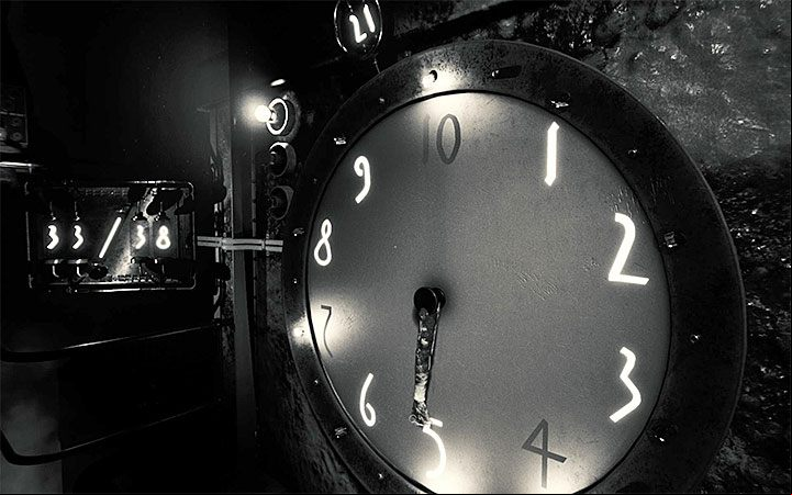In the second stage of the puzzle, you start with a value of 12 and you have to reach a value of 38 - The clock riddle | Layers of Fear 2 Riddle Solutions - Act 2 - The Hunt - Layers of Fear 2 Guide
