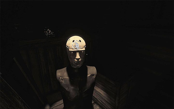 Reach the head of the mannequin and start turning it to eventually unscrew it and add it to the inventory - The Basement | Layers of Fear 2 walkthrough - Act 3 - Bloody Roots - Layers of Fear 2 Guide