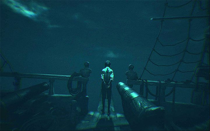 The scene on the ship will load - Childroom - the third choice | Layers of Fear 2 walkthrough - Act 3 - Bloody Roots - Layers of Fear 2 Guide